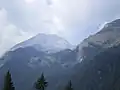 Die Nordseite des Gipfels