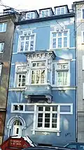 Viktoriaallee 12, Wohnhaus Max Schmid-Burgks.