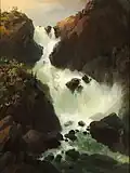 Wasserfall in Hardanger (1863)