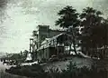 Ansicht von Norden, 1853