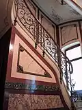 Treppenhaus in der Villa Haniel