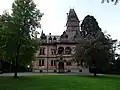 Hauberrissers Schloss Holdereggen, Westseite