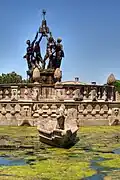 „Fontana dei quattro mori“ im Garten der Villa Lante