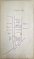 Situationsplan Villa Lehfeldt 1843 (gesüdet)