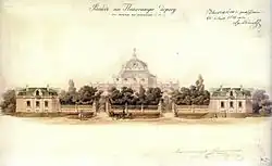Datsche der Fürstin Sinaida Jussupowa, Zarskoje Selo (Ippolito Monighetti, 1856)