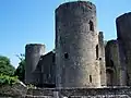Westmauer und Südwestturm
