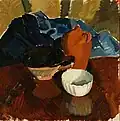 Stillleben mit Krug und Schale, vor 1949