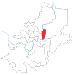 Žirmūnai rot eingezeichnet