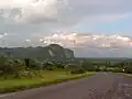 Blick über das Valle de Viñales.