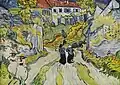 Vincent van Gogh: Stairway at Auvers, 1890