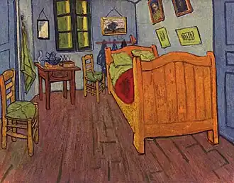 Schlafzimmer in Arles (1. Version)