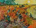 Vincent van Gogh: Der rote Weinberg, 1888, Puschkin-Museum, Moskau