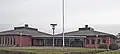 Bibliothek; ehemaliges Rathaus der Vinderup Kommune