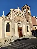 Die Pfarrkirche Hl. Bartholomäus.