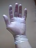 Vinylhandschuh