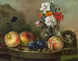 Blumen- und Früchtestillleben