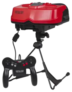 Frontansicht des Virtual Boys