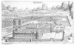 Stift Admont, Georg Matthäus Vischer, Topographia Ducatus Stiriae, Graz 1681