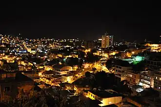 Cachoeiro de Itapemirim bei Nacht