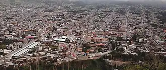 Luftaufnahme von Abancay