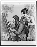 Selbstporträt des Baron Denon 1823