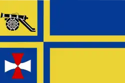 Flagge des Ortes Vlagtwedde