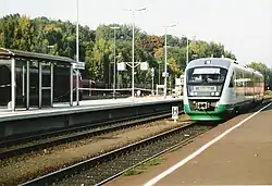 Die Vogtlandbahn, ein Unternehmen der Regentalbahn