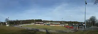 Panorama des Vogtlandstadions in Plauen (Juli 2008)
