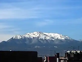 Vulkan Ajusco (von Mexiko-Stadt aus)