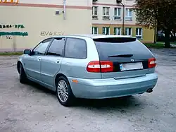 Volvo V40, Heckansicht