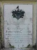 Grablege von Klemens Wenzeslaus Freiherr von Thünefeld auf dem Friedhof der Wallfahrtskirche Maria Kappel Schmiechen