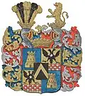 Wappen derer von Friesendorff bei der Schwedischen Ritterschaft