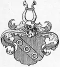 Wappen derer von Entringen nach Siebmacher in Alberti Wappenbuch