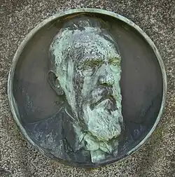 Bronzemedaillon für Carl von den Driesch