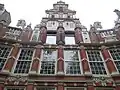Nahaufnahme der Frontfassade