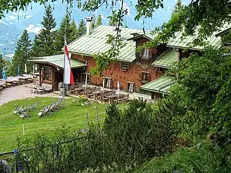 Die Vorderkaiserfeldenhütte