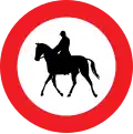 14a: Reitverbot