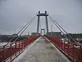 Fußgängerbrücke über die Moskwa