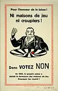 Wahlplakat aus der Schweiz aus dem Jahr 1928