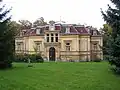 Die zweite Villa Ginzkey in Maffersdorf, die sog. Obere Villa (von 1882/83)