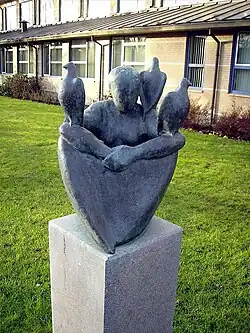 Vrouw met duiven