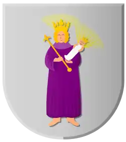 Wappen des Ortes Vrouwenpolder