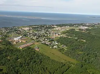 Blick auf Caraquet