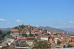 Gesamtansicht auf Fianarantsoa