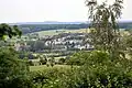Niederanven vom Bloebierg (blauer Berg) aus gesehen