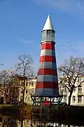 Leuchtturm-Skulptur, Akademieinsel Breda