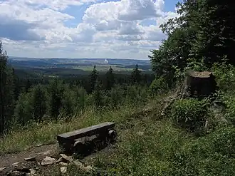 Blick vom Louštín