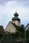 Alte Kirche Würenlos, Zwiebelhelm, 1763–1764