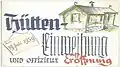 Plakat zur Einweihung 1959