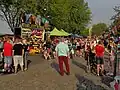 Mai-Veranstaltung am Boulevard in Włocławek